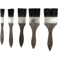 Eda Pincel Para Pintura 5 Peças 1/2" A 2.1/2" na Amazon