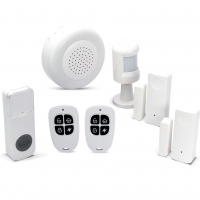 EKAZA Kit Alarme 2 Sensores Abertura 2 Controle + Sirene + Campainha - EKJM-T3231 na Amazon