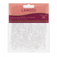 Elásticos De Silicone Transparente Para Cabelo - Contém 100 Unidades, Lanossi Beauty & Care. na Amazon