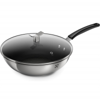 Electrolux Frigideira Wok Com Tampa Aço Inox Antiaderente 28cm 3,6L na Amazon