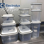 Electrolux – Kit Potes de Plástico Hermético, 10 unidades na Amazon