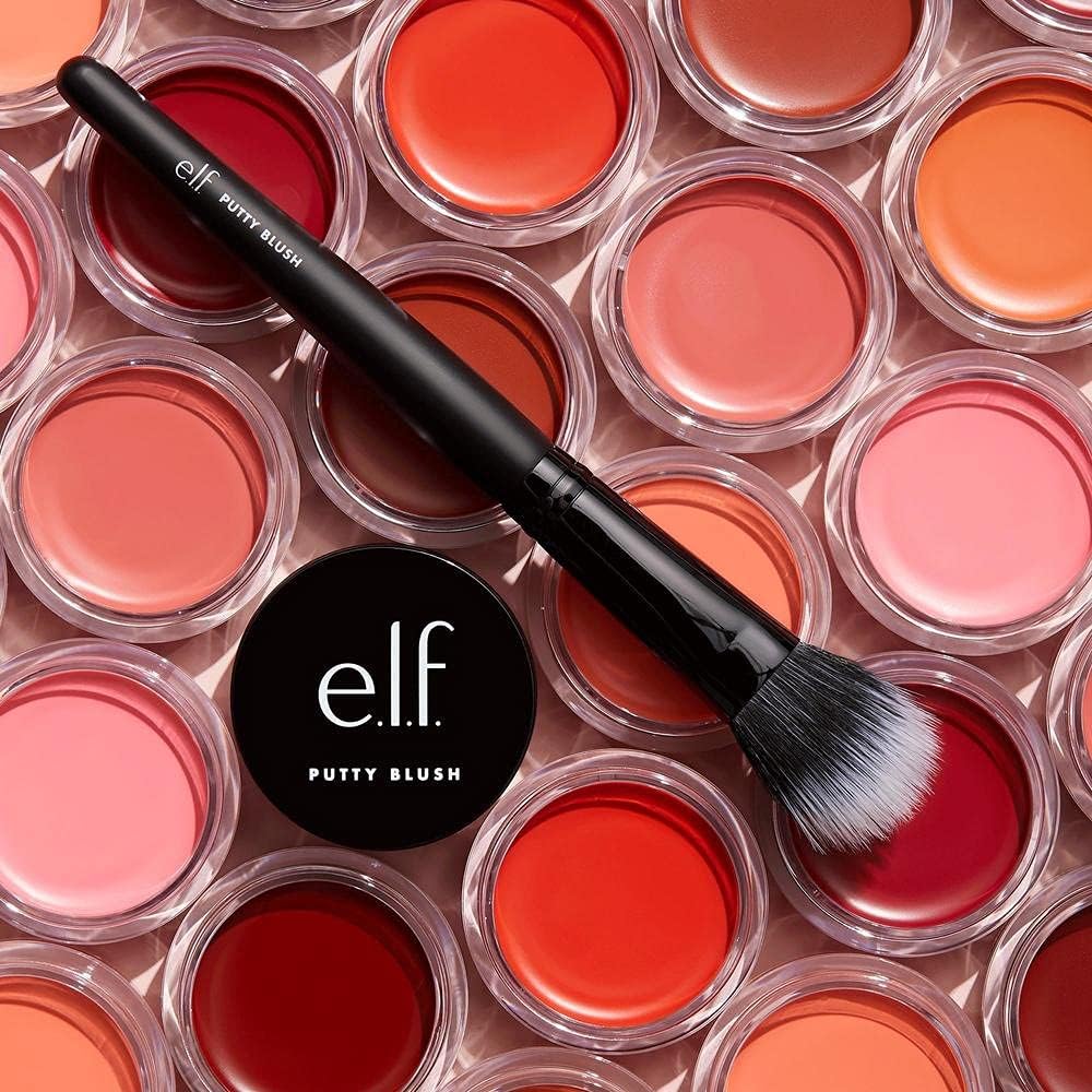 e.l.f. Putty Blush, fórmula cremosa e ultra pigmentada, infundida com óleo de argan e vitamina E, Bahamas, 10 g na Amazon