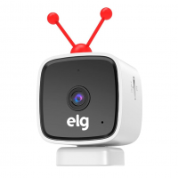 ELG, SHCI603, Câmera Interna 1080P Full HD Inteligente Wi-Fi Com Botão SOS, Áudio Bidirecional, Visão Noturna E Detecção De Movimentos, Branco na Amazon