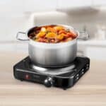 Elgin, Fogão Elétrico Portátil Cooktop de Mesa, 1 Boca, 5 opções de temperatura, 1000W, Preto, 110V na Amazon