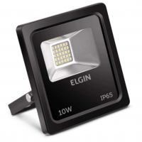 Elgin PROJETOR LED 10W 6500K BRANCA FRIA PRETO BIVOLT – na Amazon