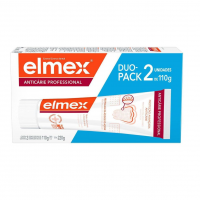 Elmex Creme Dental Anticárie Professional 2 Unidades 110g na Amazon