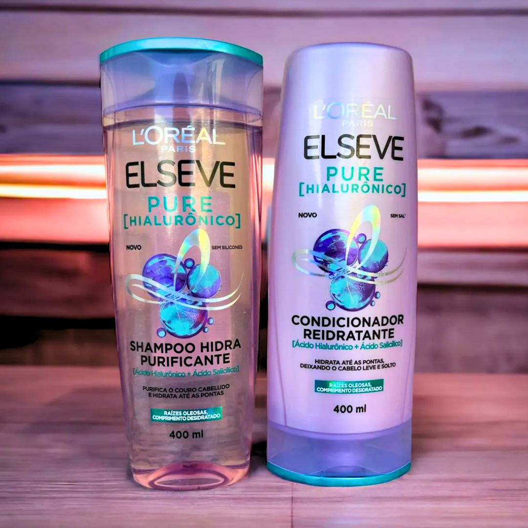 Elseve Haircare Condicionador L’Oréal Paris Elseve Pure Hialurônico 400Ml na Amazon