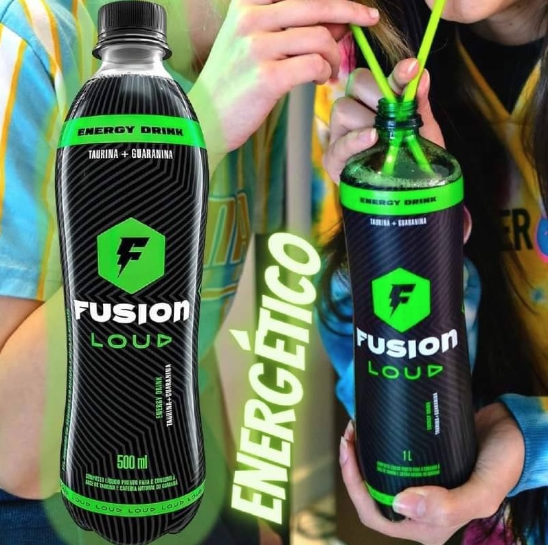 Energético Fusion, Garrafa Pet com 500ml na Amazon