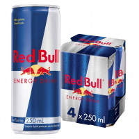 Energético Red Bull Energy Drink, 250ml (4 Latas) na Amazon