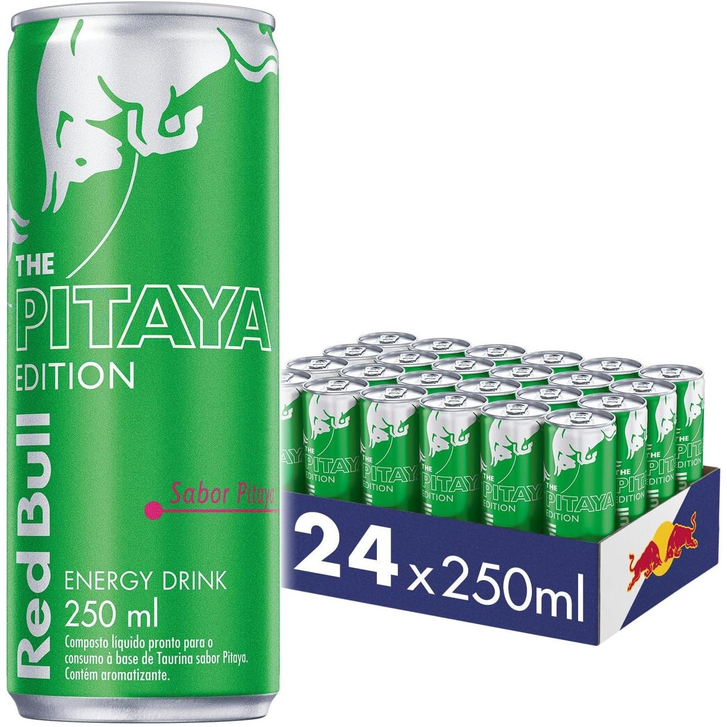 Energético Red Bull Energy Drink Summer Pitaya 250ml (24 latas) na Amazon