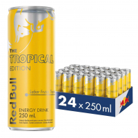 Energético Red Bull Energy Drink, Tropical, 250ml (24 Latas) na Amazon