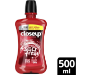 Enxaguante Bucal Antisséptico Zero Álcool Red Hot Closeup Proteção 360° Fresh Frasco – 500ml na Amazon