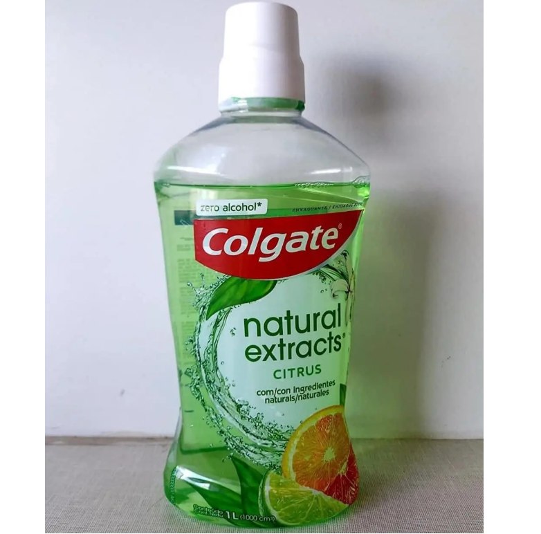 Enxaguante Bucal Colgate Natural Extracts Citrus 1000Ml na Amazon