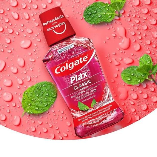 Enxaguante Bucal Colgate Plax Classic 500Ml Promo Leve 500Ml Pague 350Ml na Amazon