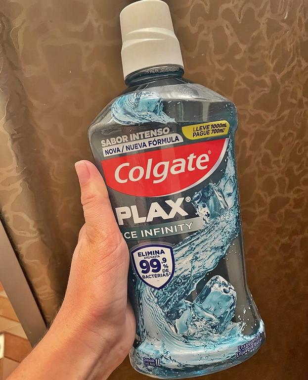 Enxaguante Bucal Colgate Plax Ice Infinity, 1000Ml na Amazon