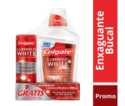 Enxaguante Bucal Para Clareamento + Creme Dental Colgate Luminous White na Amazon