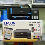 EPSON EcoTank L1250 – Impressora, tanque de Tinta Colorida, Wi-Fi Direct, Comando de voz, Bivolt, Cor: Preto na Amazon
