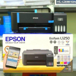 EPSON EcoTank L1250 – Impressora, tanque de Tinta Colorida, Wi-Fi Direct, Comando de voz, Bivolt, Cor: Preto na Amazon