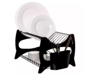 Escorredor De Louca Cozinha 13 Pratos Copo Duplo 2 Andares Porta Talheres – MetalTru na Magazine Luiza
