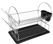 Escorredor de Louças Mor – Maggiore 2 Andares – 19 Pratos na Amazon