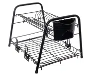 Escorredor de Louças Zurique, Cor Preto com Preto, Metaltru. na Amazon