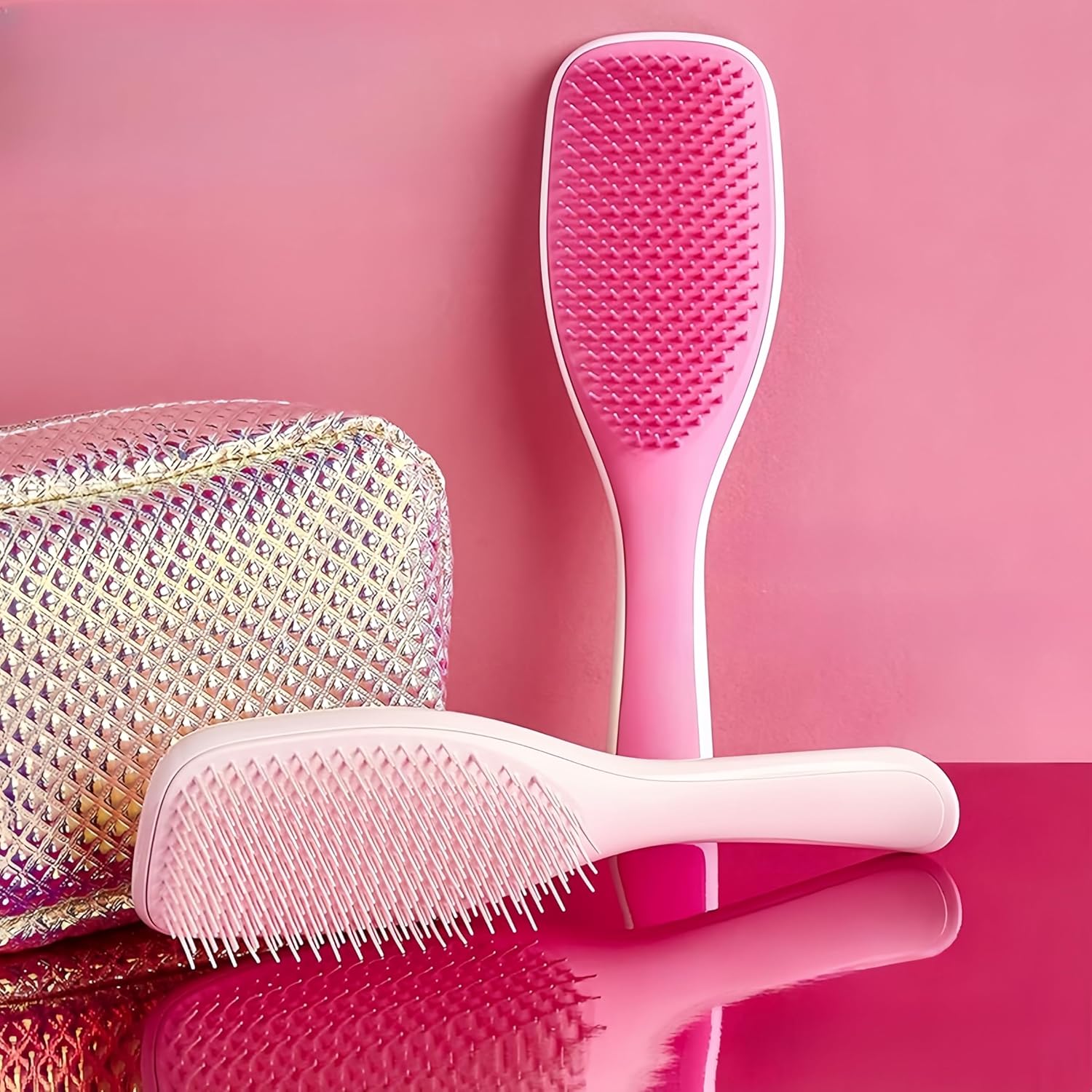 Escova de cabelo desembaraçadora para mulheres, escova de cabelo encaracolado, escova desembaraçadora para todos os tipos de cabelo na Amazon