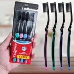 Escova de Dente Colgate Slim Soft Black Com Infusão de Carvão 4 unid na Amazon