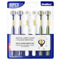 Escova De Dente De Três Lados 6 Unidades – Limpeza Profunda na Amazon