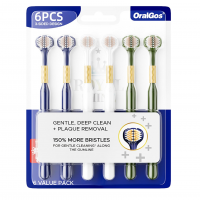 Escova De Dente De Três Lados 6 Unidades – Limpeza Profunda na Amazon