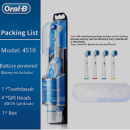 Escova de dente elétrica Oral B db4510 na Aliexpress