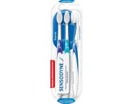 Escova de Dente Extra Macia para Dentes Sensíveis – Sensodyne Gentle – 3 unidades na Amazon