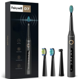 Escova de Dentes Elétrica Fairywill FW-507 Recarregável à prova água na Aliexpress
