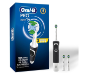 Escova de Dentes Elétrica, Oral-B PRO Series 1+, Cabeça Redonda, Cabo Ergonômico, 3 refis Precision Clean na Amazon