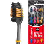 Escova Dental 4 unidades Colgate ZigZag Carvão na Amazon