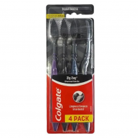 Escova Dental Colgate ZigZag Carvão 4 Escovas na Amazon