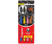 Escova Dental Colgate ZigZag Carvão – 4 unidades na Amazon