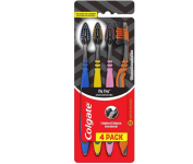 Escova Dental Colgate ZigZag Carvão – 4 unidades na Amazon