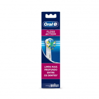 Escova Dental Elétrica Oral B Prosaúde Flossaction Refil Com 2 Unidades na Pague Menos