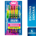 Escova Dental Oral-B Color Collection Pack Familiar na Amazon