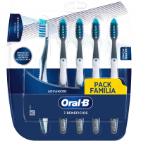 Escova Dental Oral-B Pro-Saúde 7 Benefícios - 5 Unidades na Amazon