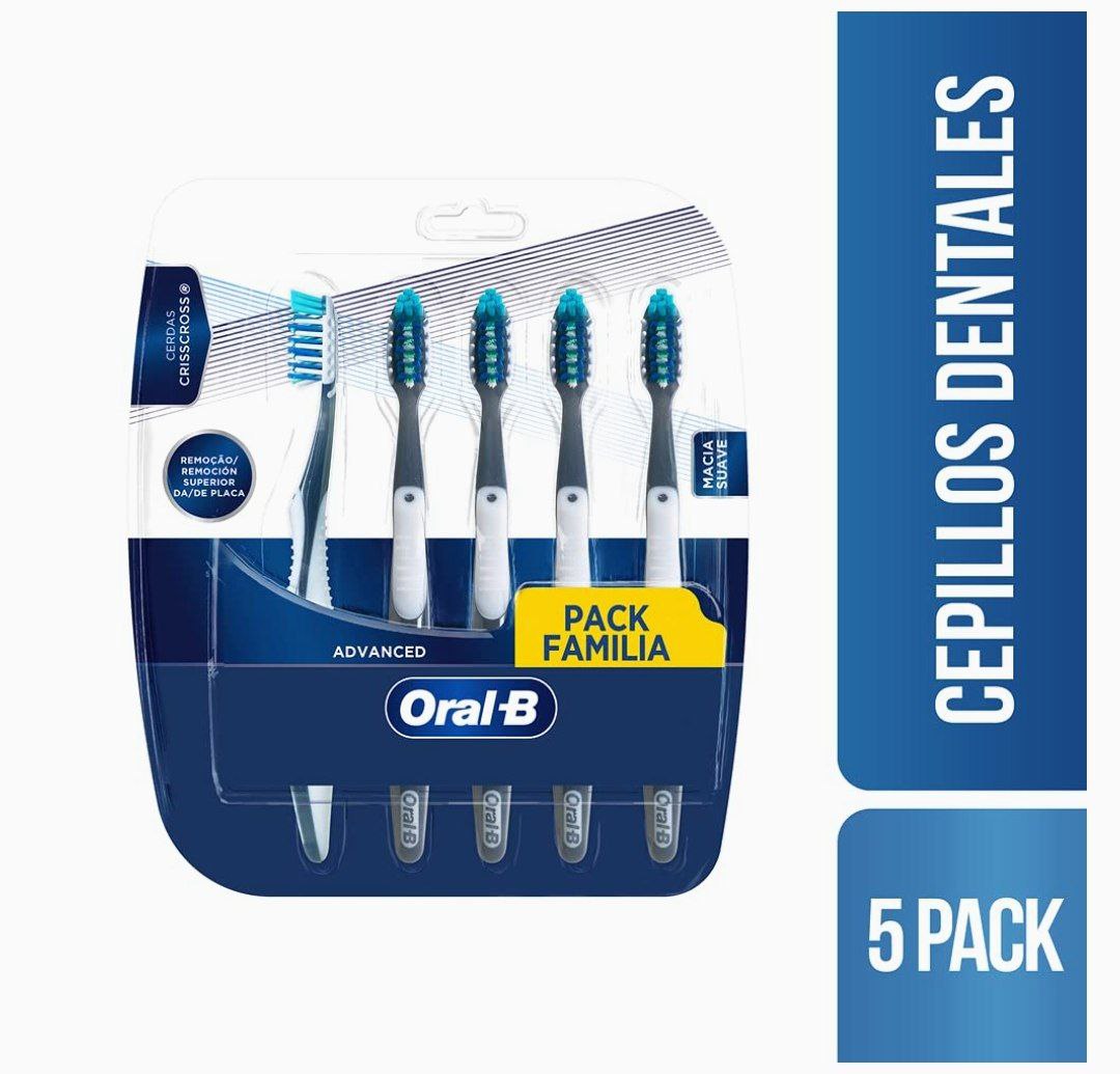 Escova Dental Oral-B Pro-Saúde 7 benefícios – 5 Unidades na Amazon