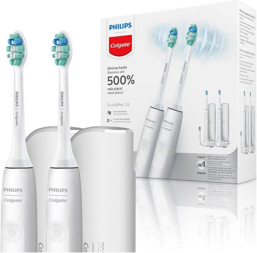 Escova Eletrica Philips Colgate SonicPro 35 2 unidades na Amazon