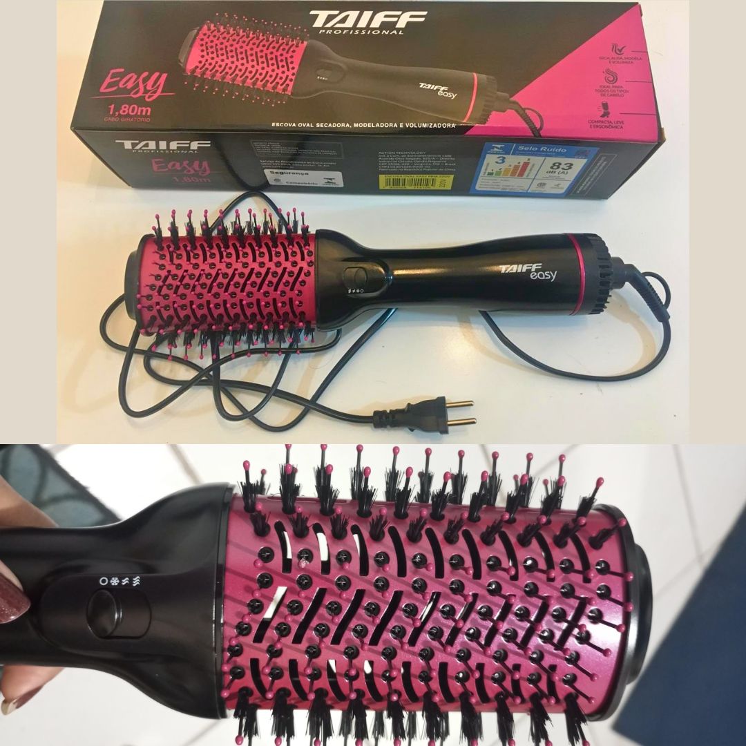 ESCOVA OVAL Taiff Easy PINK na Amazon