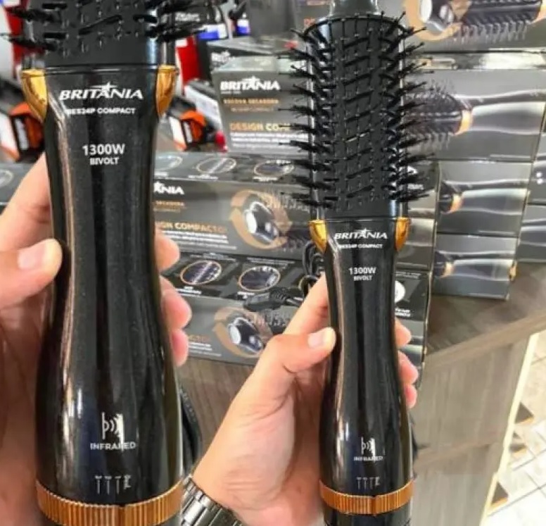 Escova Secadora Britânia 1300W na Magazine Luiza