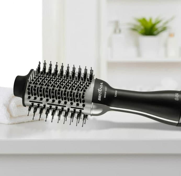Escova Secadora Britânia BES08P Soft 1200w na Magazine Luiza