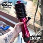 Escova Secadora Philco Soft PEC13 Beauty 1300W Cherry – Bivolt na Casas Bahia