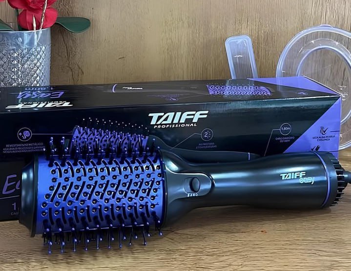 Escova Taiff Easy Oval, Secadora, Alisadora e Volumizadora, Lilás, 127V, Modelo: 560007IP na Amazon