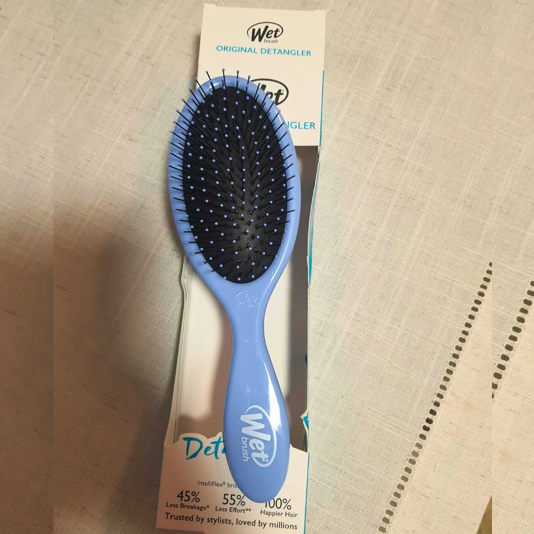 Escova Wet Brush Original Detangler Pro Select, Sky na Amazon