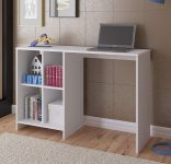 Escrivaninha com 4 nichos MATRIX cor Branco – Artely na Amazon