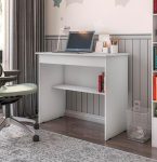 Escrivaninha/Mesa de Computador com 1 Gaveta e Prateleira na Amazon